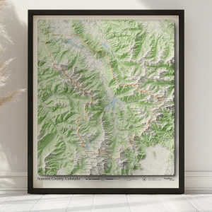 Summit County Colorado Map