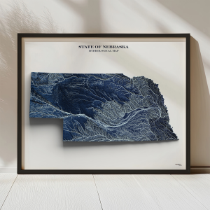 Nebraska Hydrology Map