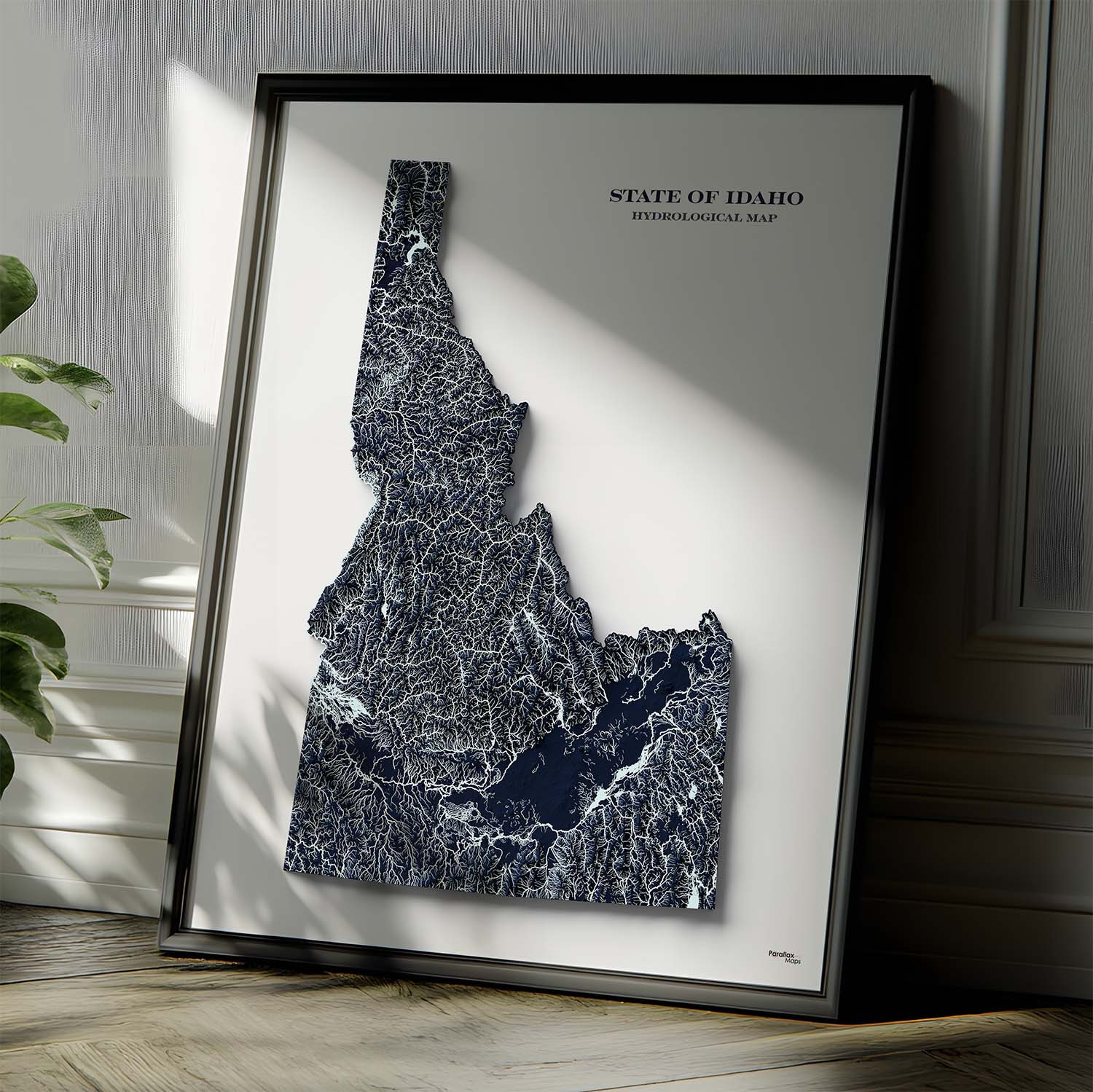 idaho hydrological map