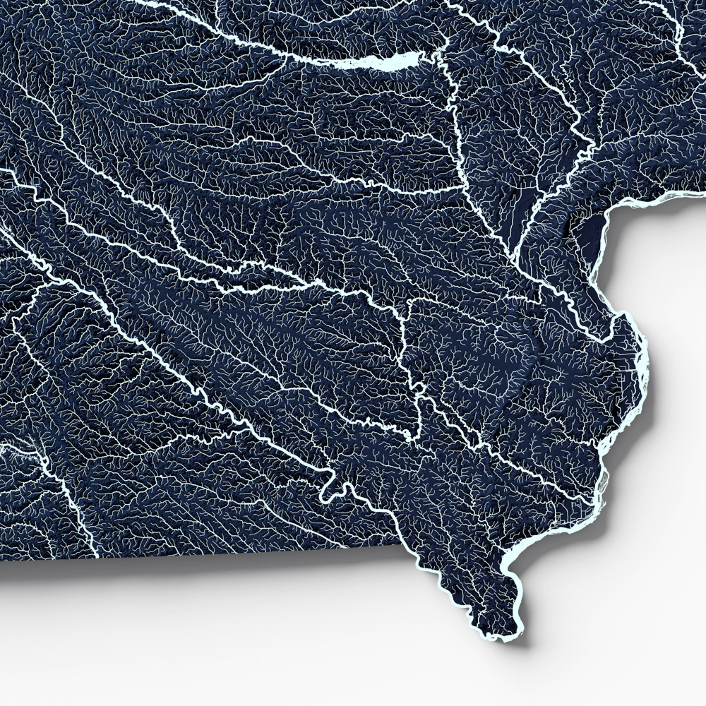 river map iowa