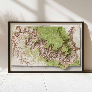 map of grand canyon national park